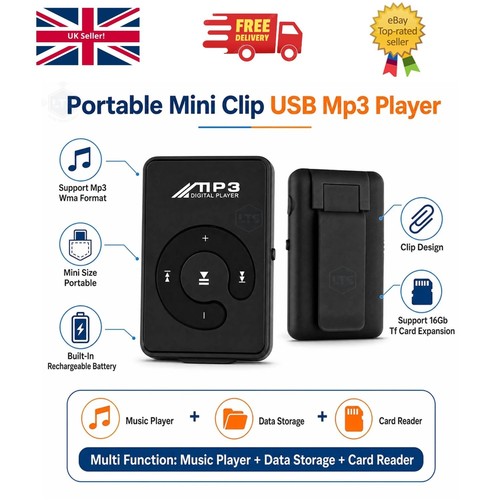 Clip player mini usb - player,