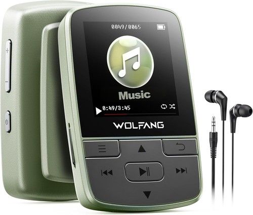Wolfang 64gb mp3 player with - player,