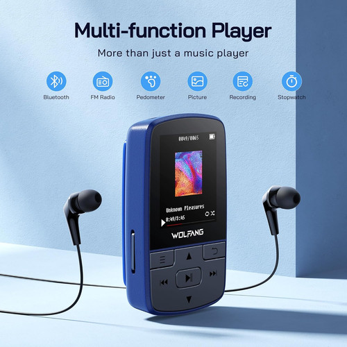 Wolfang 64gb mp3 players with - wolfang,